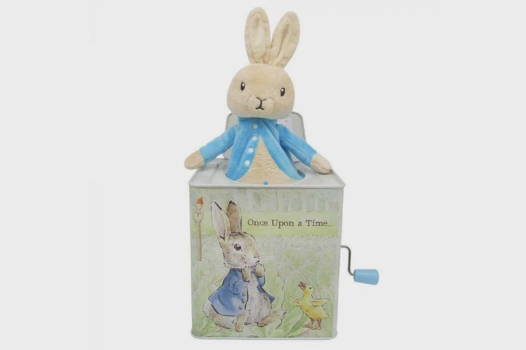 Peter Rabbit Musical Jack in the Box