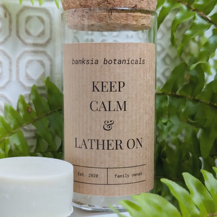 Olive Oil Enriched Gift Soap - Keep Calm