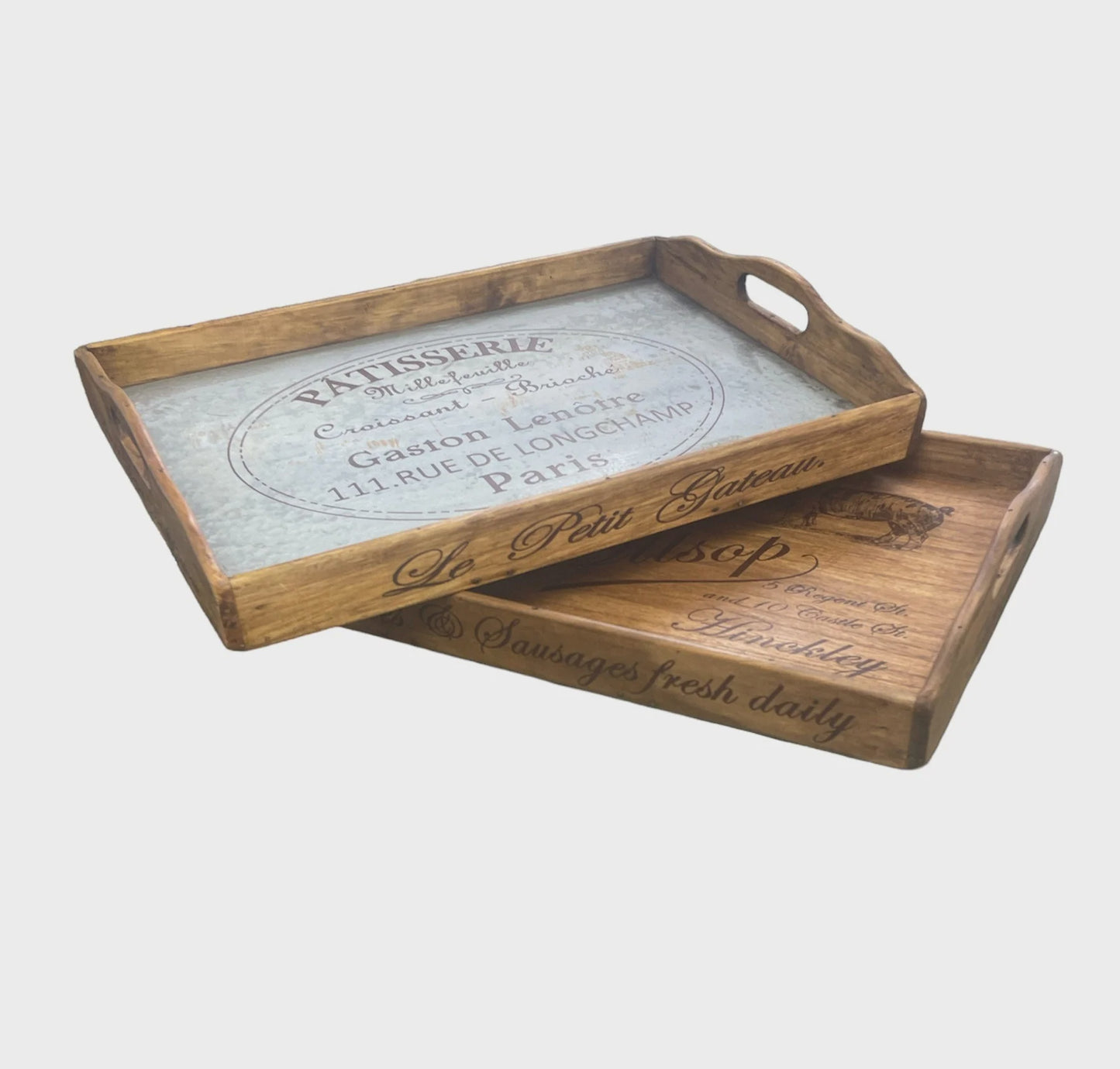 Tea Tray Zinc