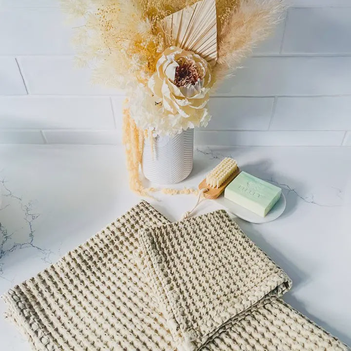 Organic Cotton Rustic Hand Towel
