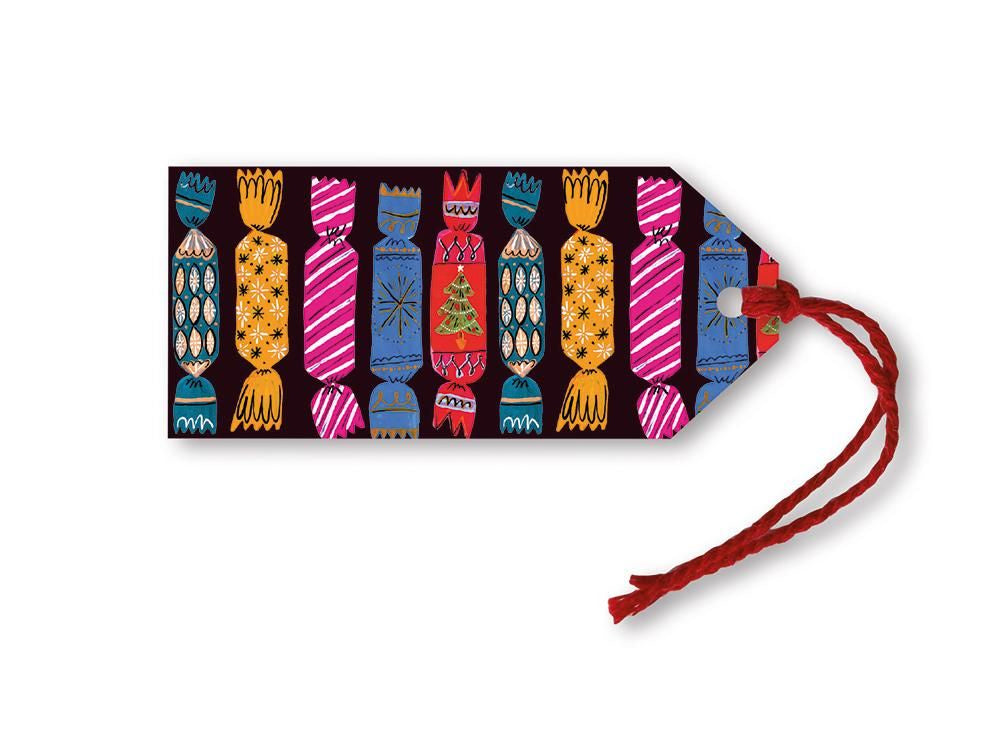 Christmas Crackers Gift Tag 6 Pack