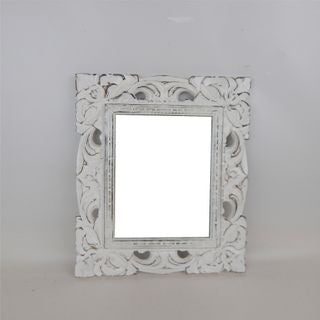 Carved Rectangle Mirror