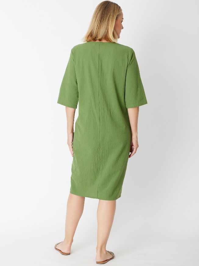 Cordelia Street - Pocket Dress - Green