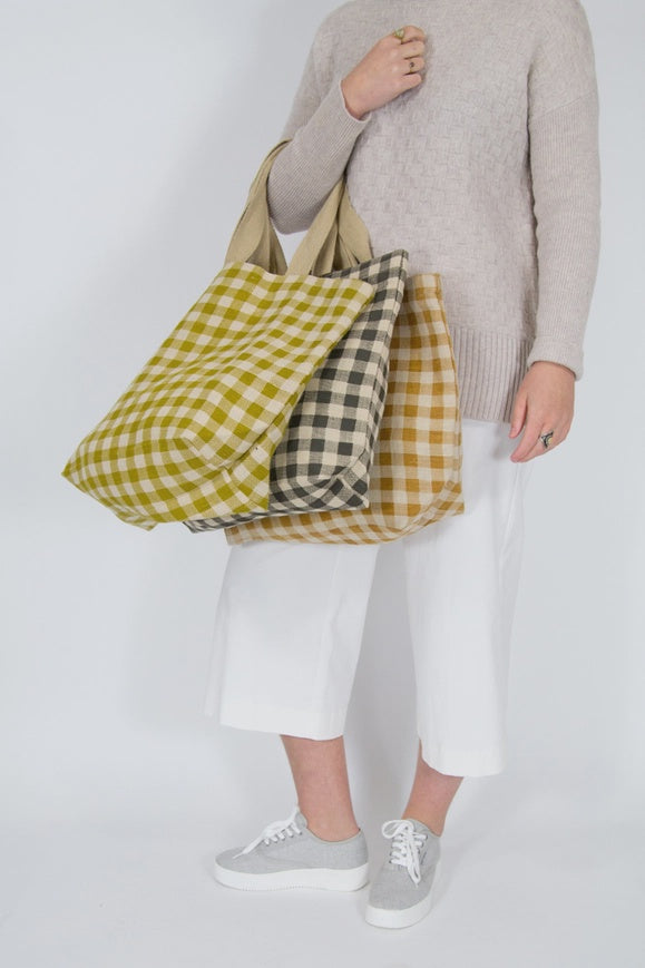 Gingham Tote Bag