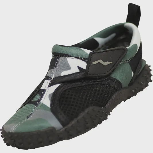 Norty Toddler Water Shoe Black Camo