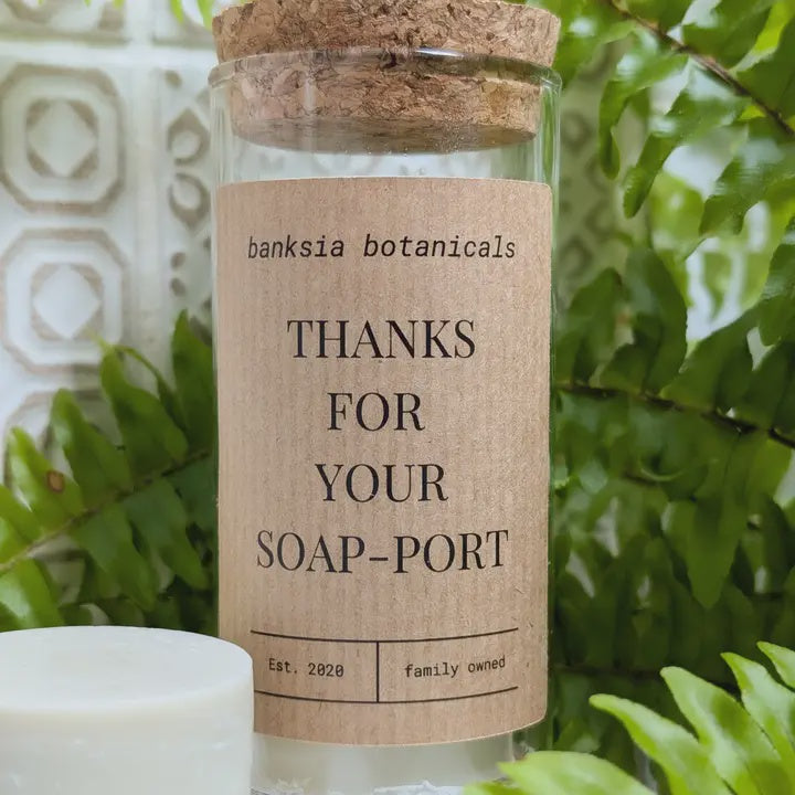 Olive Soap - Thanks for Your Soap-Port