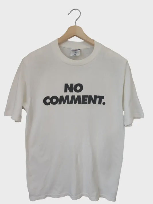90s No Comment Sub Pop Nirvana Kurt Cobain Tour T-Shirt