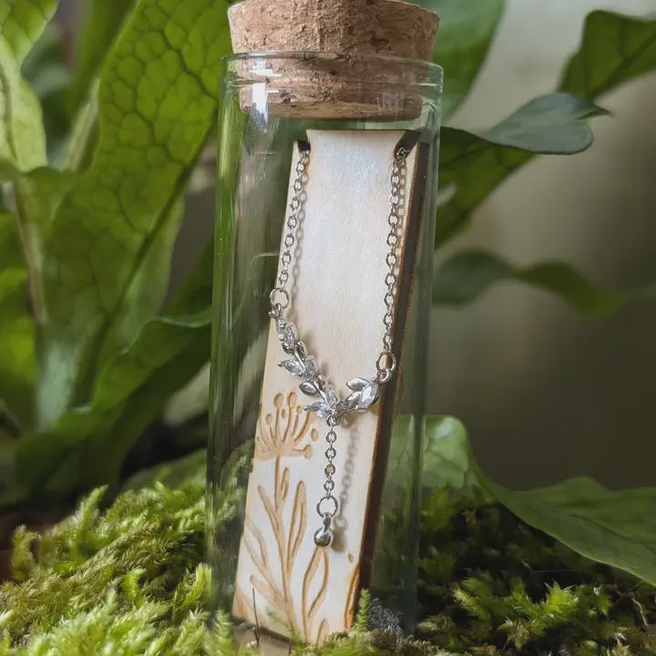 Laurel Sterling Silver Necklace