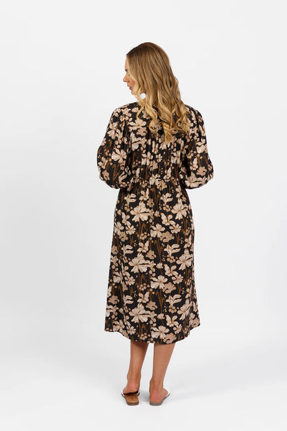 Vassalli Printed L/S Dress Roma