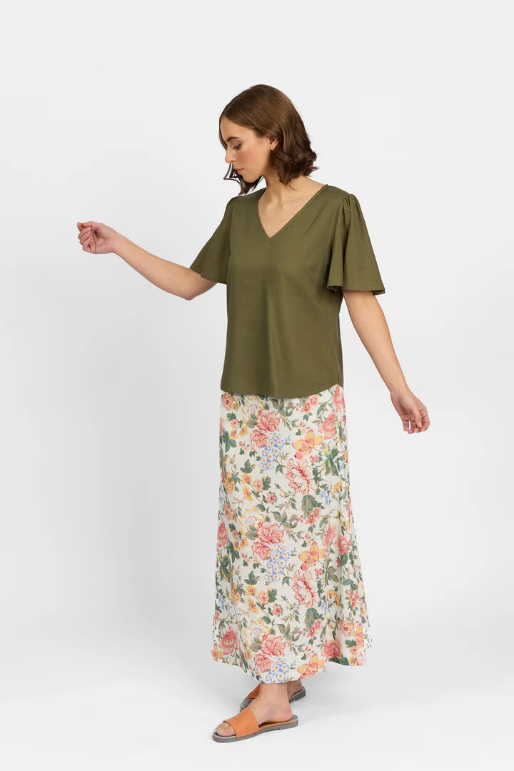 Knewe - Hour Top - Olive