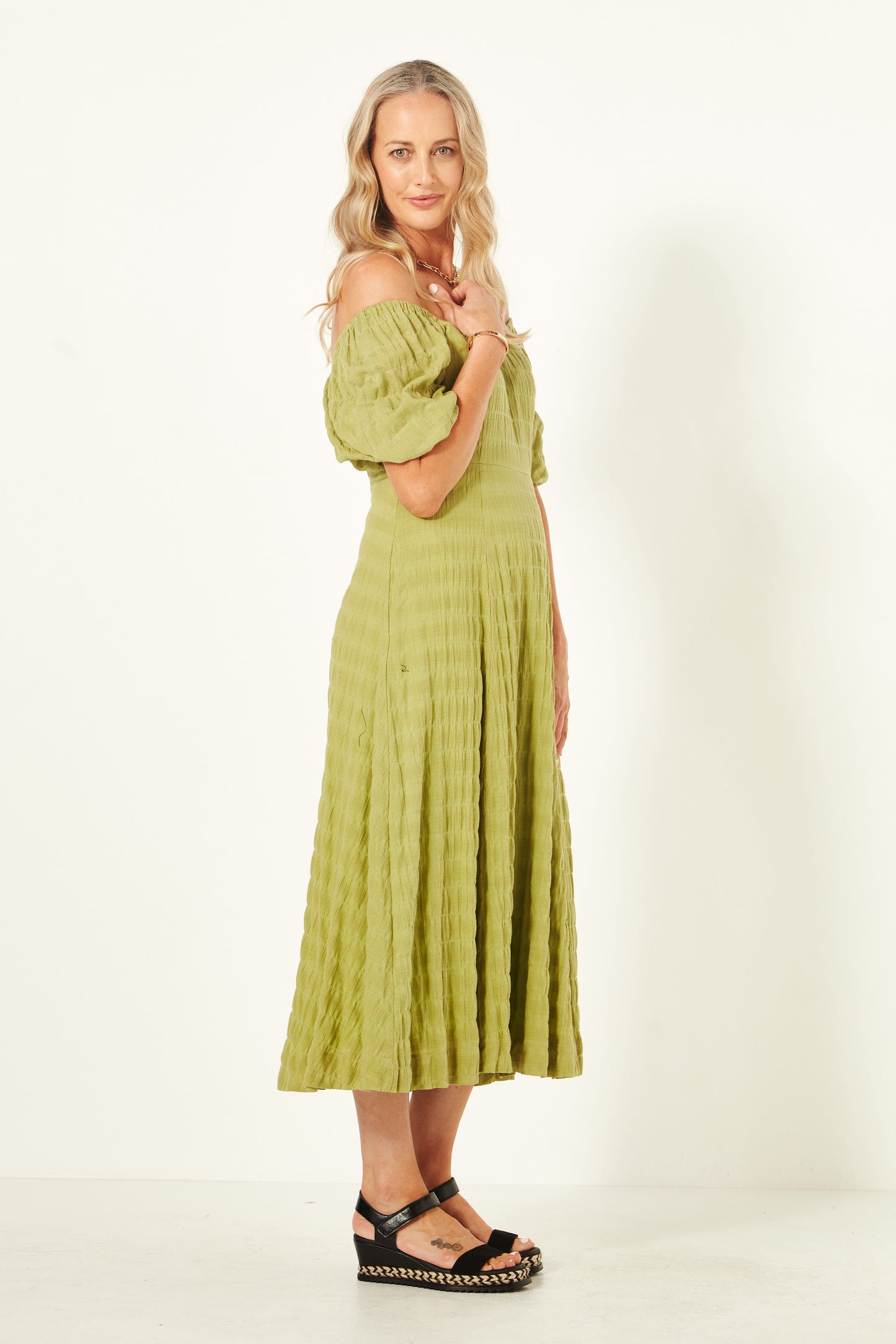 Lemon Tree Design Ltd - Senita Dress - Avocado