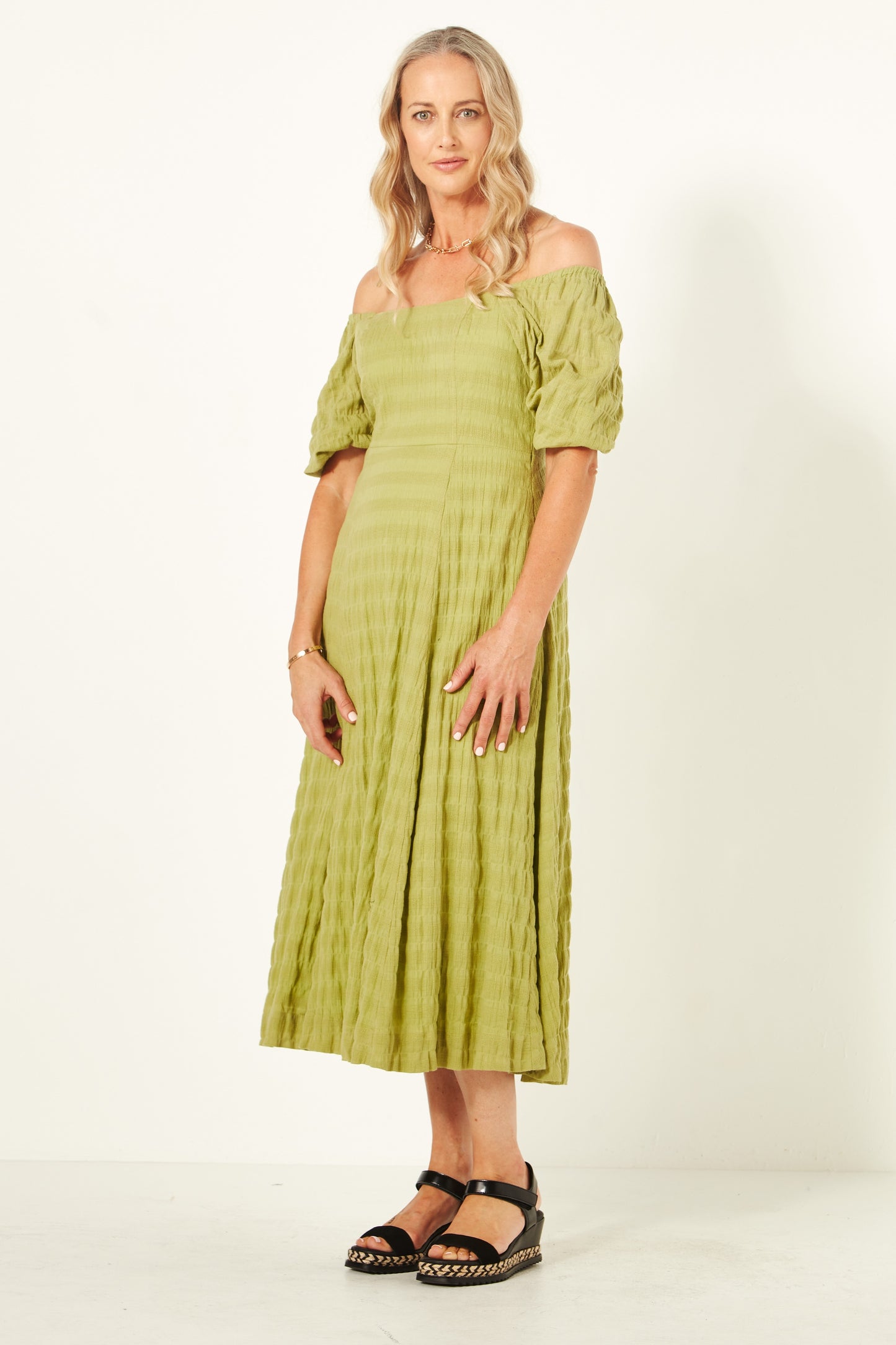 Lemon Tree Design Ltd - Senita Dress - Avocado