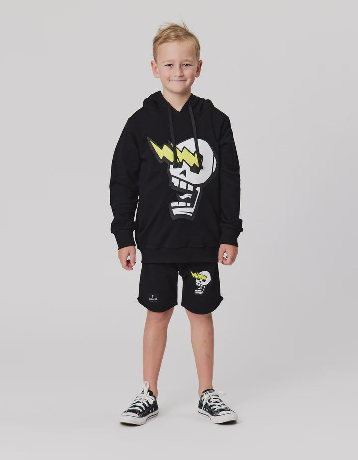 Radicool Kids Lightning Skull Hood