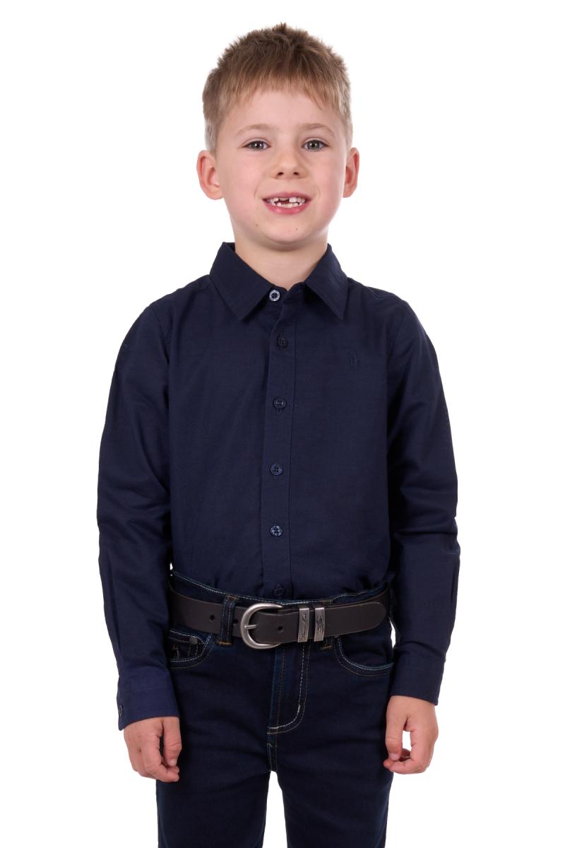 Thomas Cook - Boys Linen LS Shirt - Navy / 4