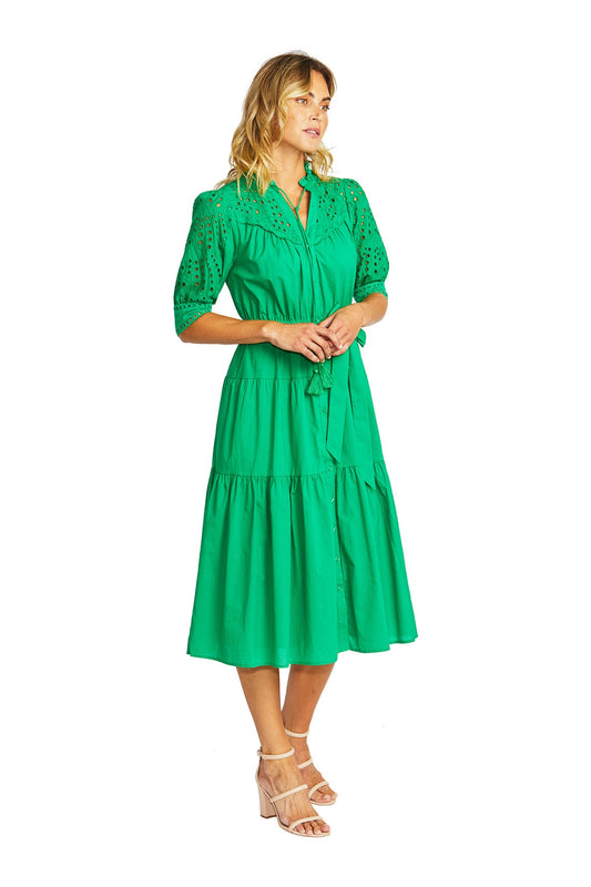 Ping Pong - Rose Dress - Green