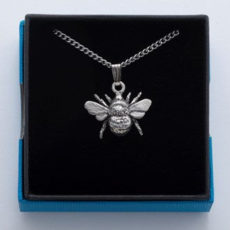 Bee pewter pendant