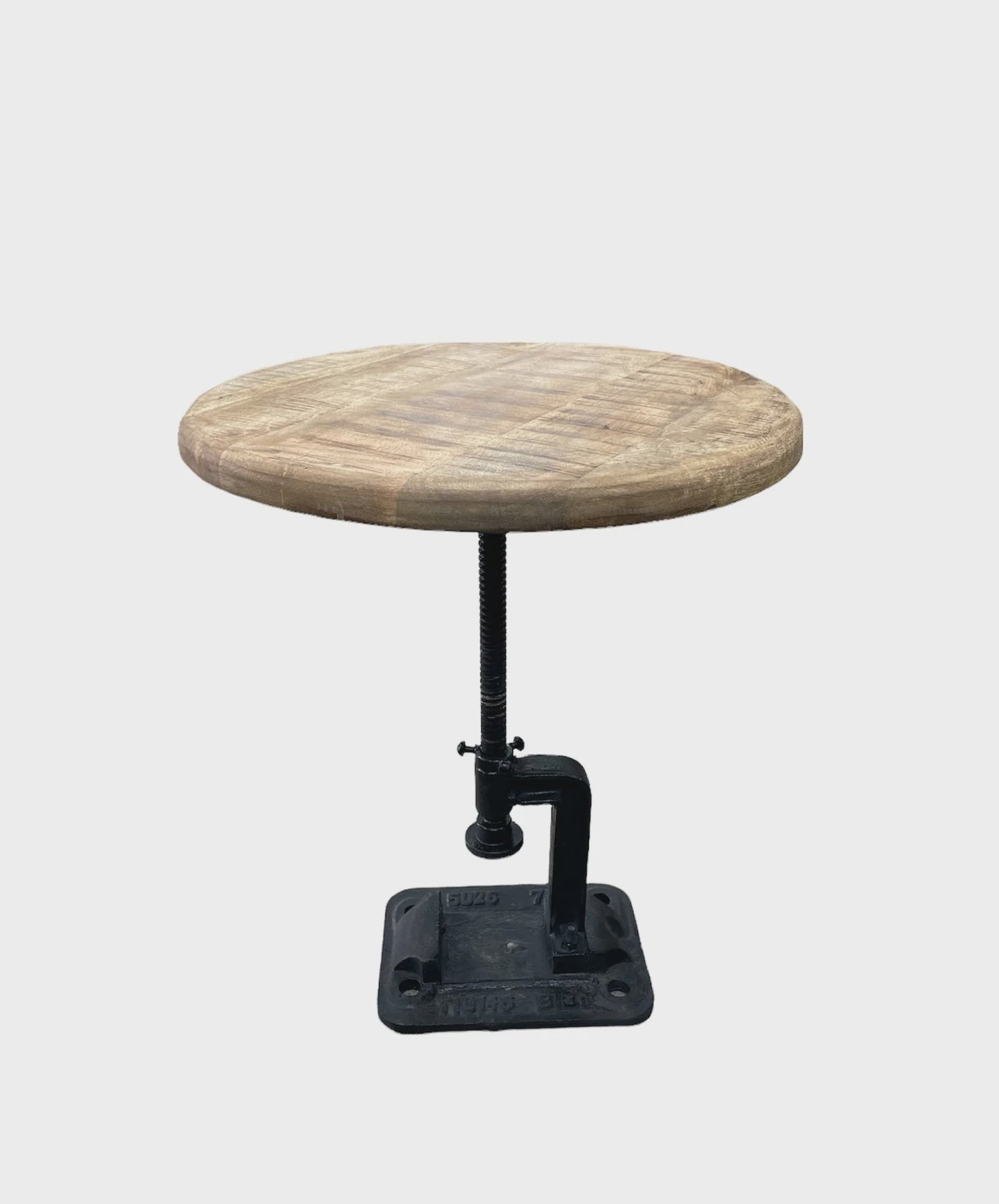 Side Table with Vice Base