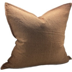 Sanctuary Linen Cushion - Chestnut