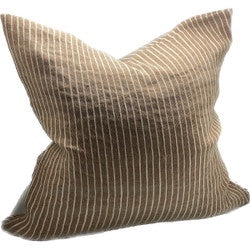 Sanctuary Linen Cushion - Sandstone Square