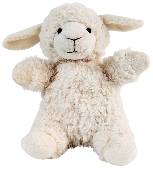 Curly Sheep Soft Toy Whtie 18cm