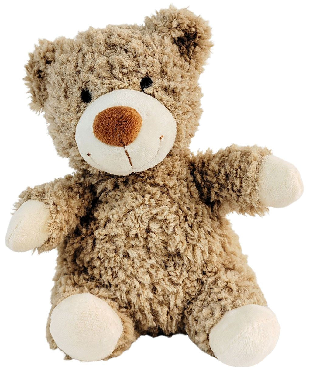 Curly Bear Soft Toy Brown 18cm