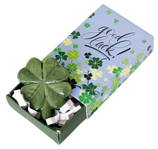 Good Luck Matchbox Memory Blue 5cm