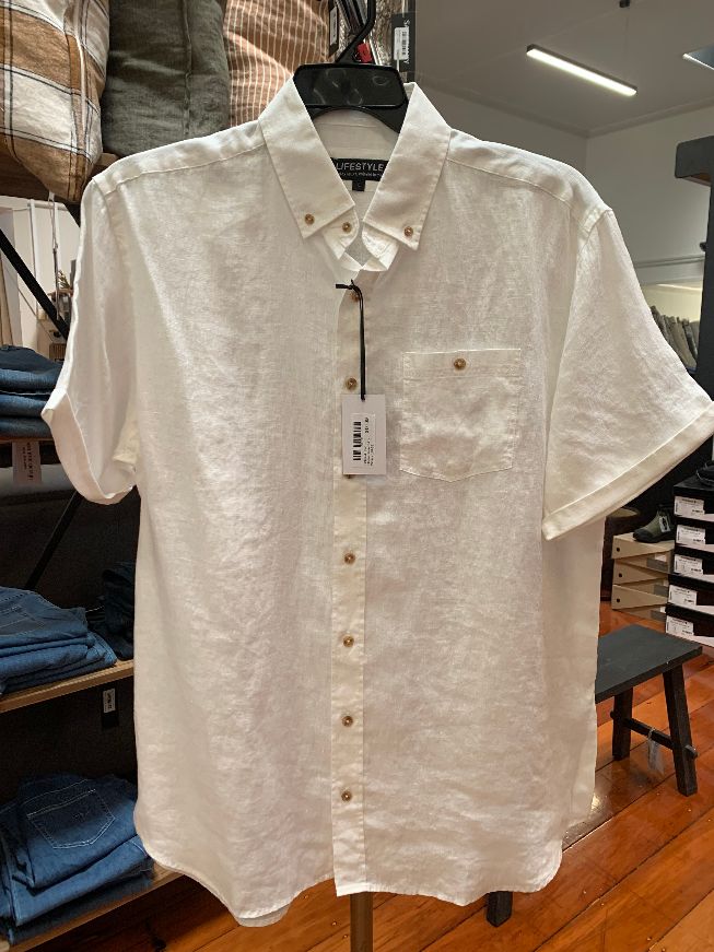 Lichfield Short Sleeve Linen Shirt