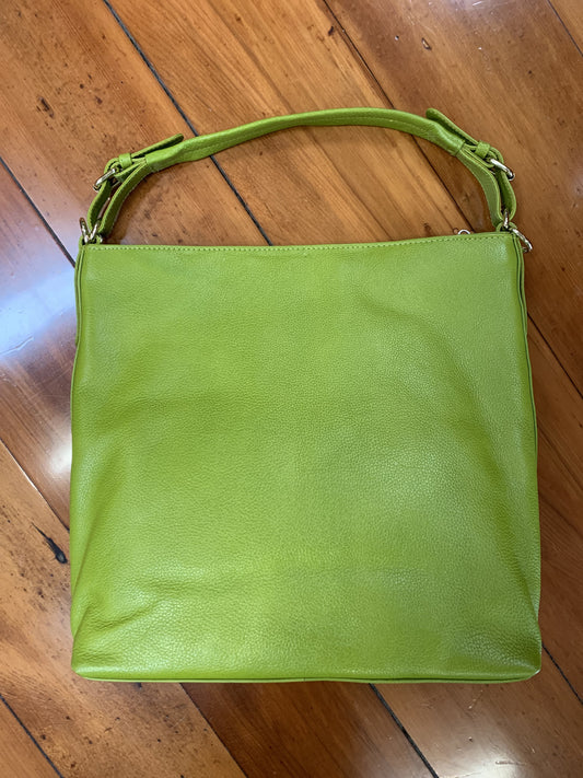 Baron Leather / Handbag / Large / Green