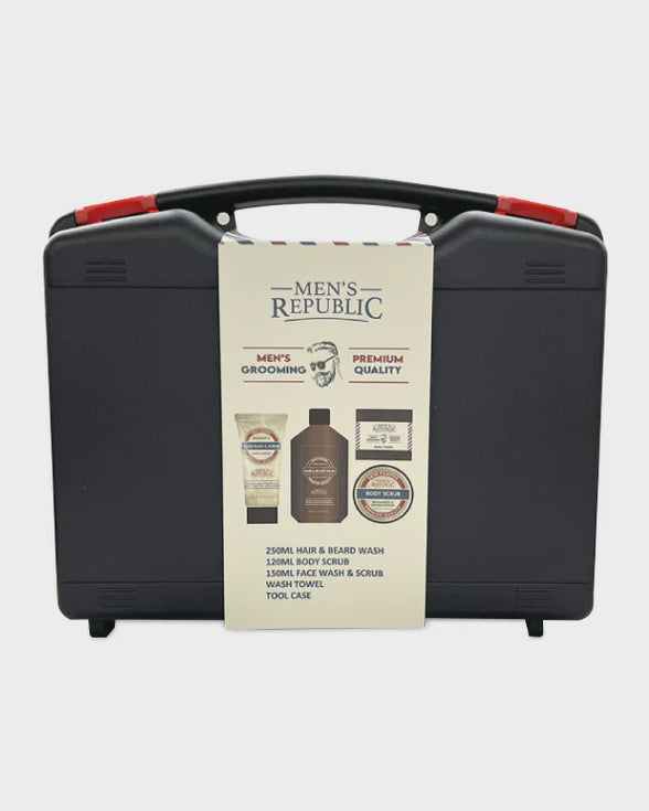 Men's Republic 5pc Grooming Kit Including Tool Case