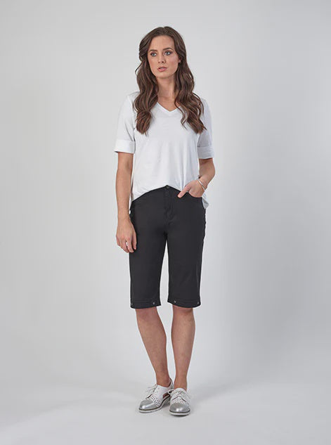 Vassalli- Poplin Straight Leg short