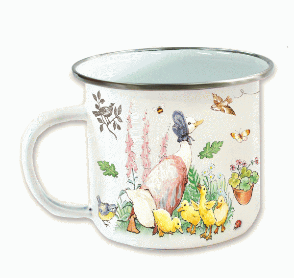 Peter Rabbit- Jemima Puddleduck Enamel Mug