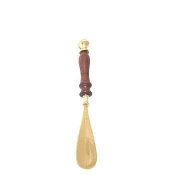 Brass Wood Shoe Horn