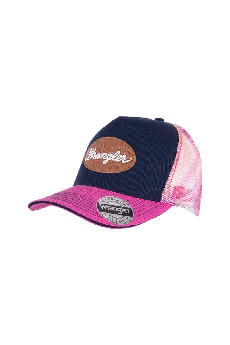 Wranger-Harmony HP Trucker Cap- Pink/Navy