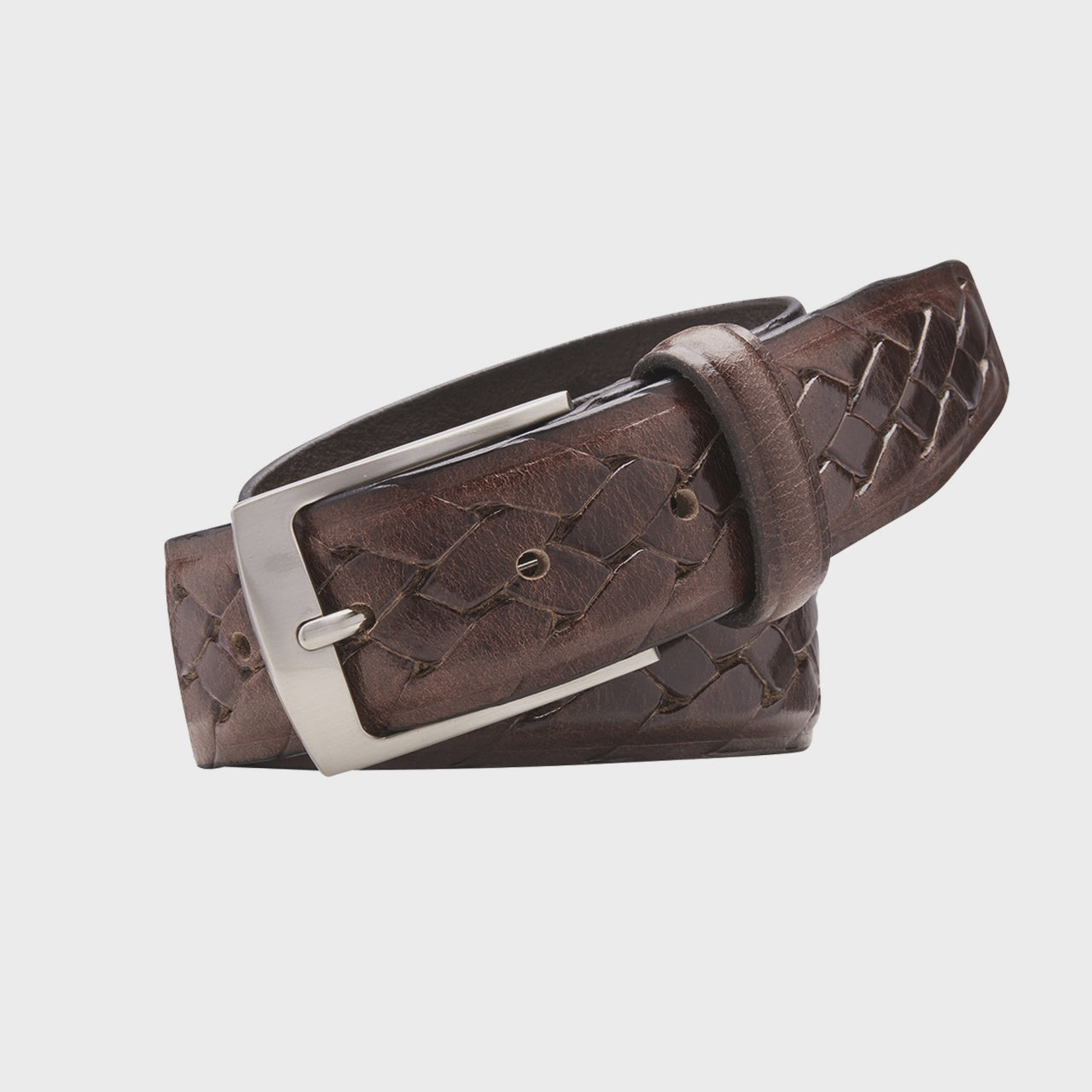 Men's Natural Embossed Belts