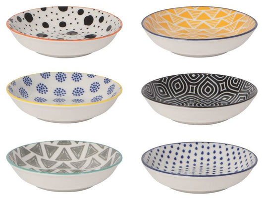 Bits and Dots Pinch Bowls - Set of 6