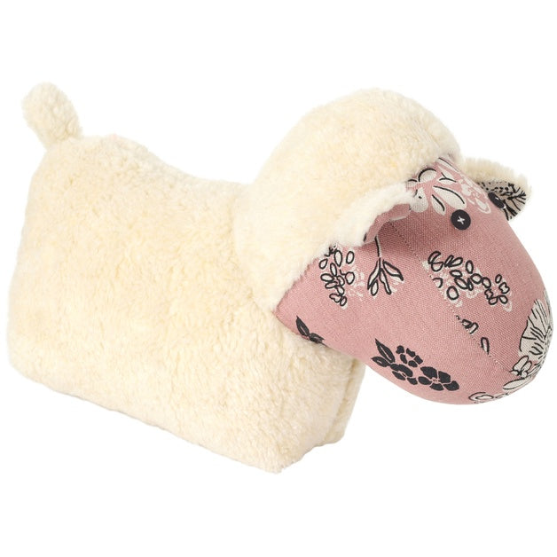 Doorstop 'rose' the sheep 40x20cm