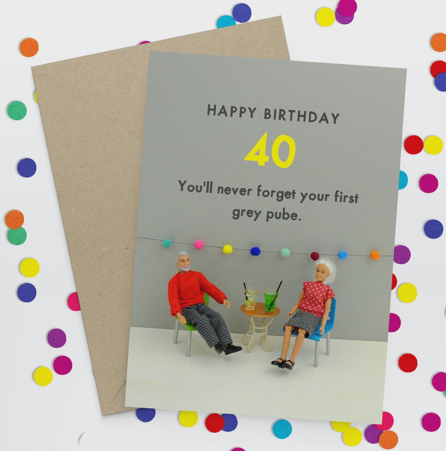 Card: Grey Pube