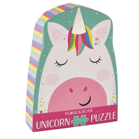 Rainbow Unicorn 12 PCE Puzzle