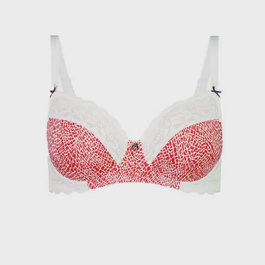 Oh Naturale - Underwire Print Bra -Lite Support